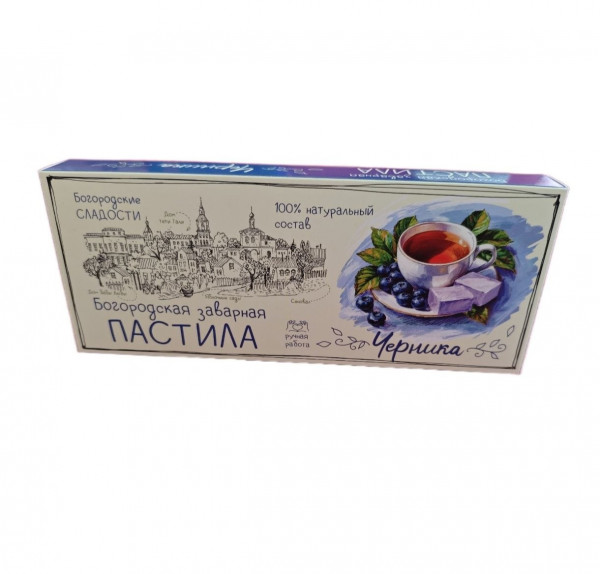 №1 Пастила заварная "Черника", 250г во Владивостоке