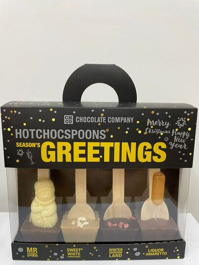  Набор шоколадных ложек «SEASON`S GREETINGS» (4 ложки по 50 гр), 200гр во Владивостоке